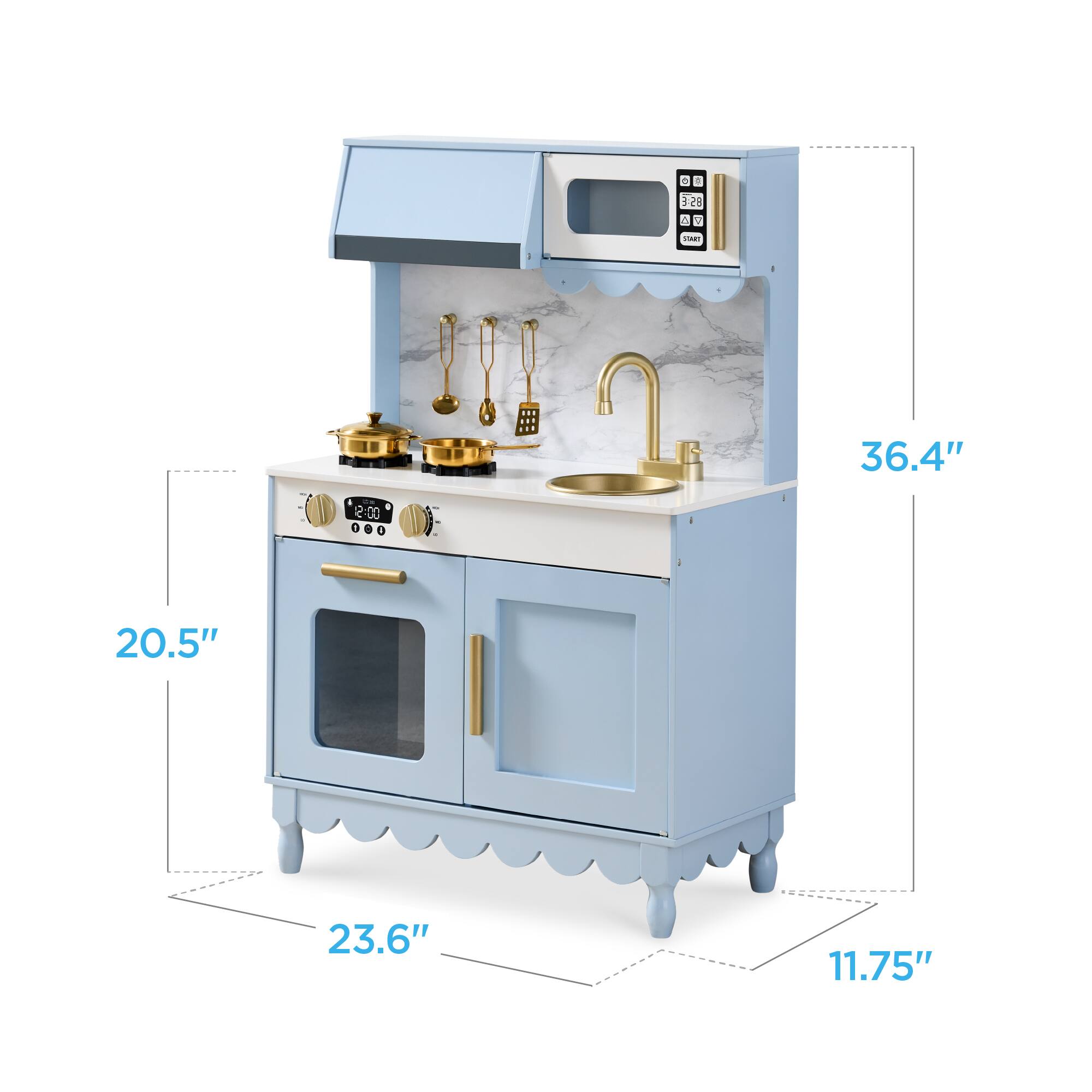 20.5"  
23.6"  
11.75"  
36.4"