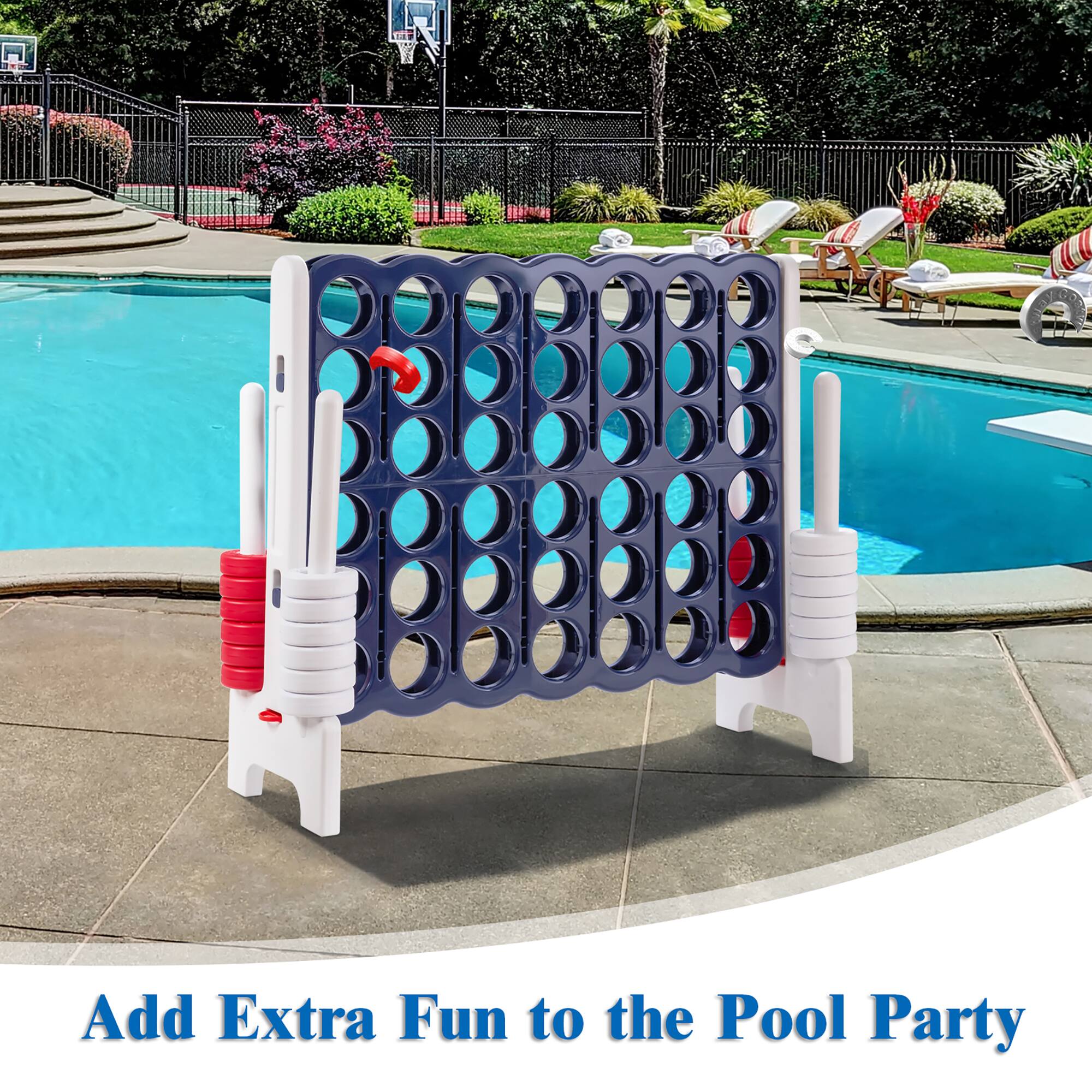 Add Extra Fun to the Pool Party. H LA.
