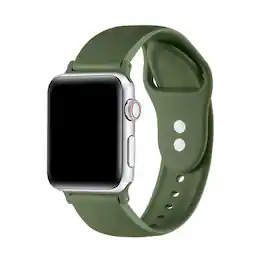 Posh Tech - Silicone Band for Apple Watch - Wild Green