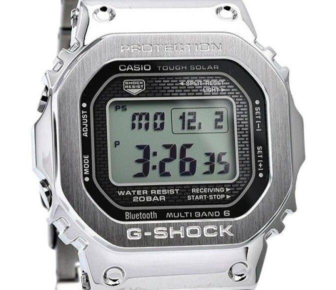 PROTECTION  
CASIO TOUGH SOLAR  
SHOCK RESIST  
SPLIT RESIST  
LIGHT ADJUST MODE  
PS 80 12, 2  
P 3:26 35  
WATER RESIST 20BAR  
RECEIVING  
START-STOP  
Bluetooth  
MULTI BAND 6  
G-SHOCK