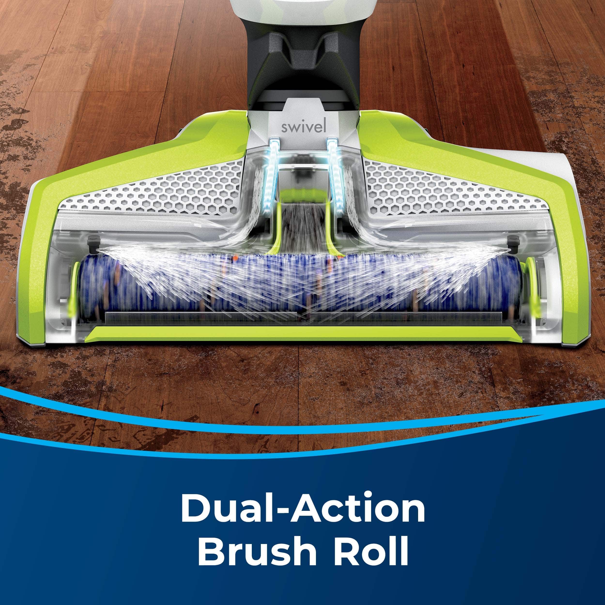 Swivel Dual-Action Brush Roll