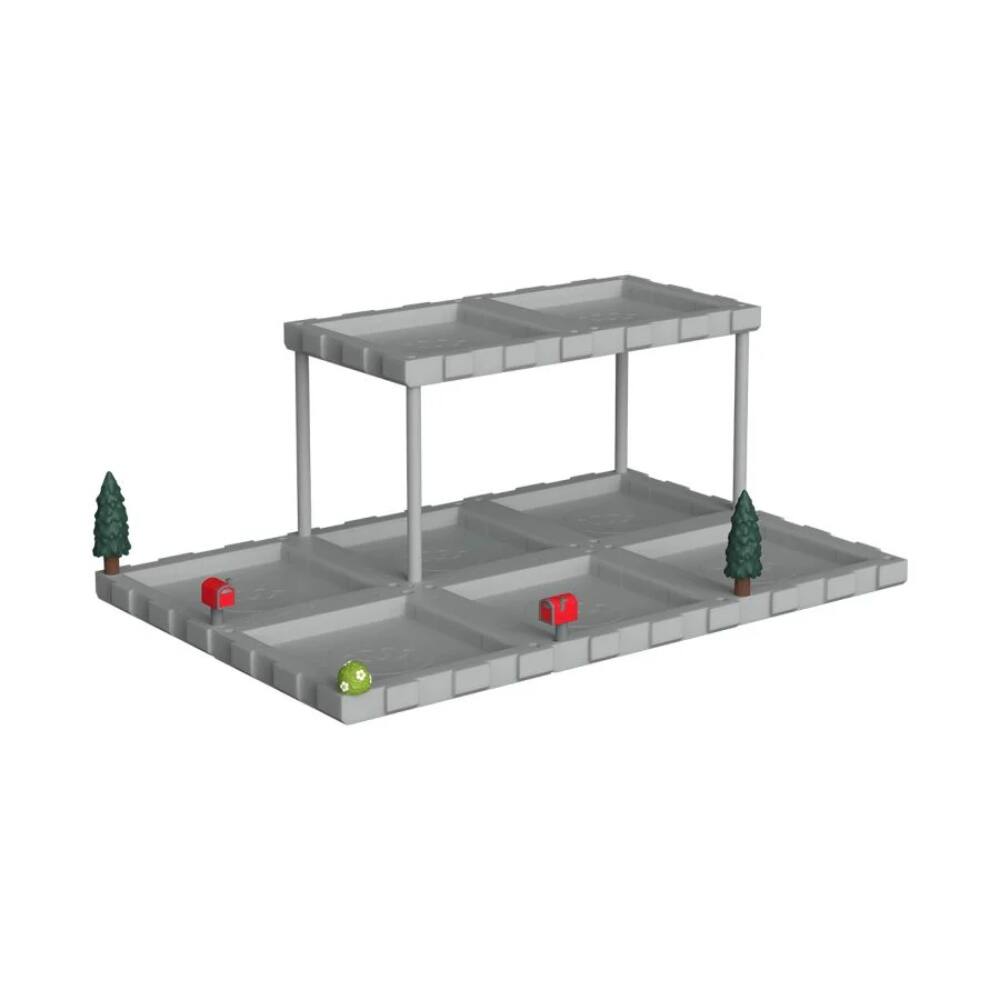 Angle. Funko - Funko Bitty City: Expansion - Land Kit   - COLLECTIBLES - Multicolor.