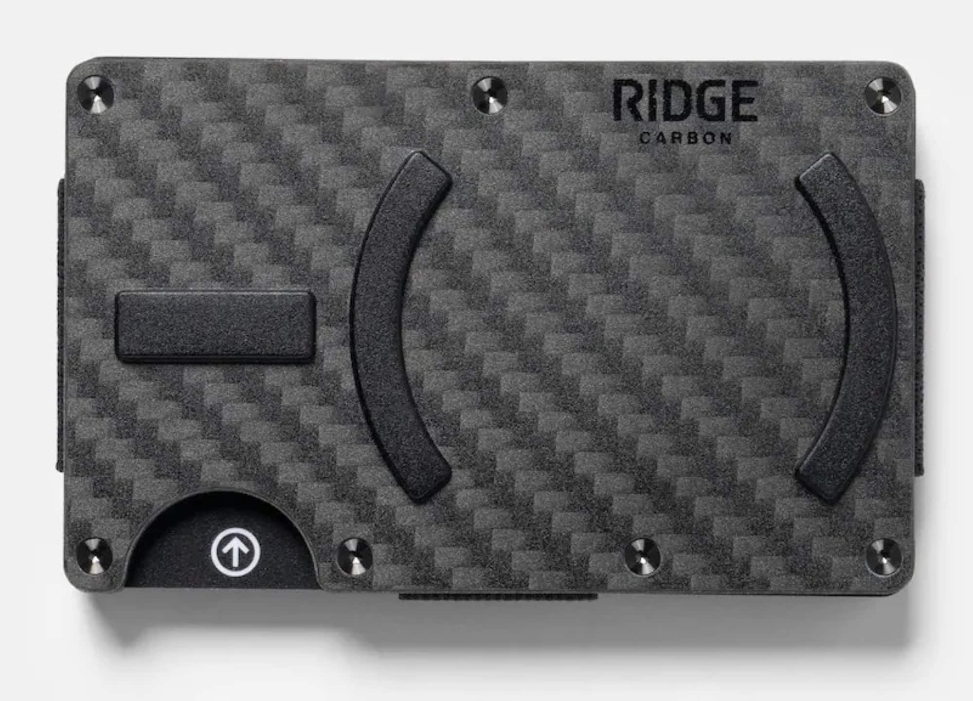 The Ridge Wallet Carbon Fiber MagSafe Wallet Silver - Best Buy
