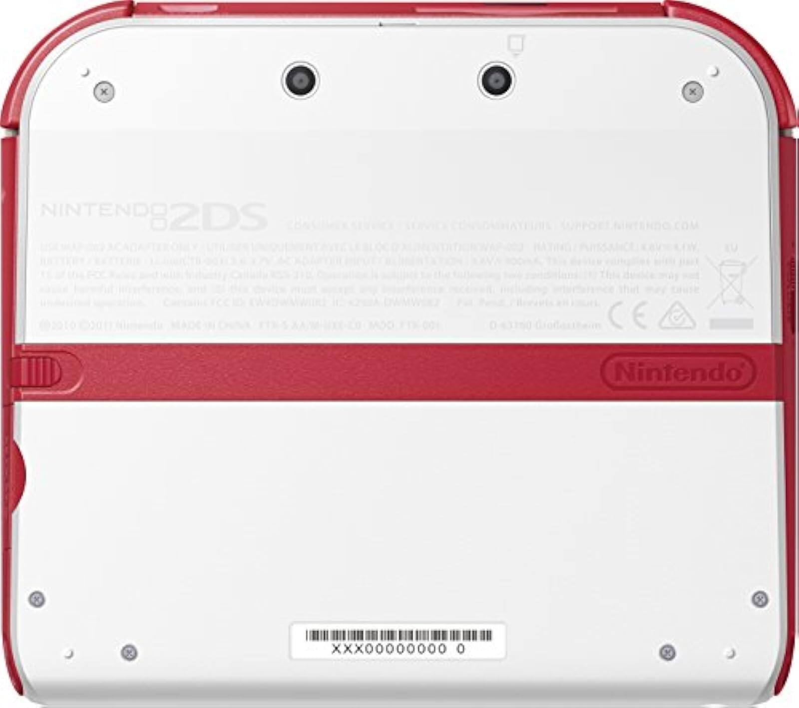 NINTENDO 2DS  
CONSUMER SUPPORT: NINTENDO.COM

This device is for AC power only. Use only the AC adapter supplied with this device. Do not use any other AC adapter.  
Do not use this device near water or in high humidity.  
Do not use this device near a heat source.  
Do not use this device near a magnetic field.  
Do not use this device near a strong electric field.  
Do not use this device near a strong radio frequency field.  
Do not use this device near a strong electromagnetic field.  
Do not use this device near a strong electromagnetic field.  
Do not use this device near a strong electromagnetic field.  
Do not use this device near a strong electromagnetic field.  
Do not use this device near a strong electromagnetic field.  
Do not use this device near a strong electromagnetic field.  
Do not use this device near a strong electromagnetic field.  
Do not use this device near a strong electromagnetic field.  
Do not use this device near a strong electromagnetic field.  
Do not use this device near a strong electromagnetic field.  
Do not use this device near a strong electromagnetic field.  
Do not use this device near a strong electromagnetic field.  
Do not use this device near a