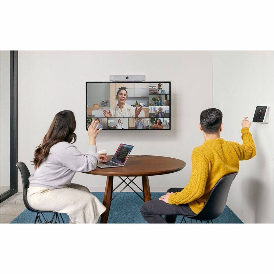 Alt View 5. Cisco Consumer Products - Cisco Webex Room Bar (First Light Color) with Table-stand Room Navigator - CMOS - 3840 x 2160 Video (Content) - Unknown.