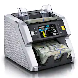 Aneken - AL-923, Mixed Denomination Bill Counter, 120 Currencies, Single CIS, Touchscreen