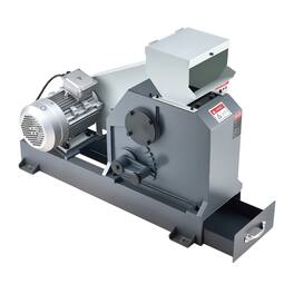 VEVOR - Jaw Crusher Machine,4KW High Power Rock Stone Crush Machine, 7.87 x 9.65 inch Feeding Port, 1740 RPM Speed Stone Shatter - Blue