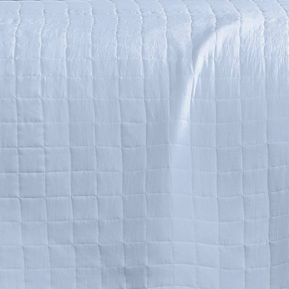 Alt View 3. RT Designers Collection - RT Designers Collection Belina 3 Pieces Washed Stitched Lightweight Quilts Set King Size For Bedding White - White.