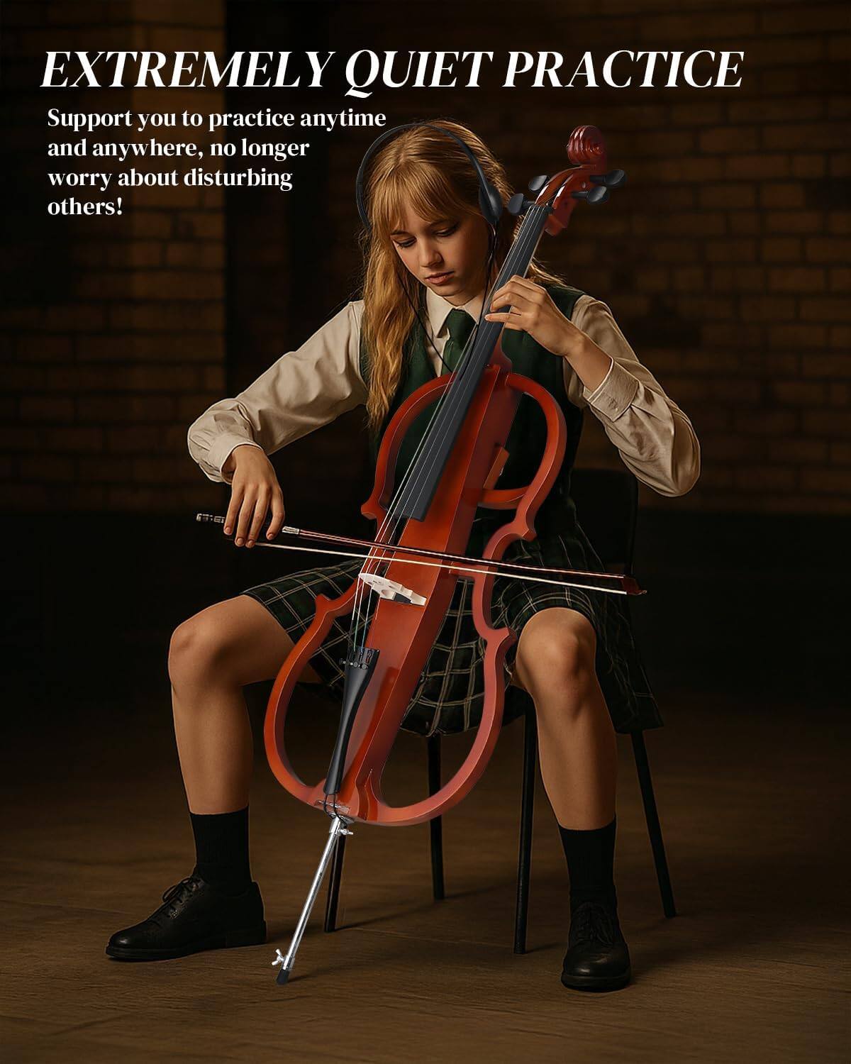 EXTREMELY QUIET PRACTICE

Support you to practice anytime and anywhere, no longer worry about disturbing others!