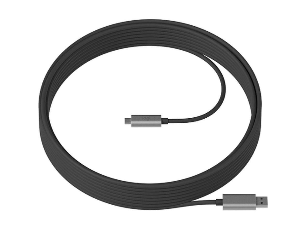Alt View 3. Logitech - Logitech Strong Usb-A To Usb-C Cable.