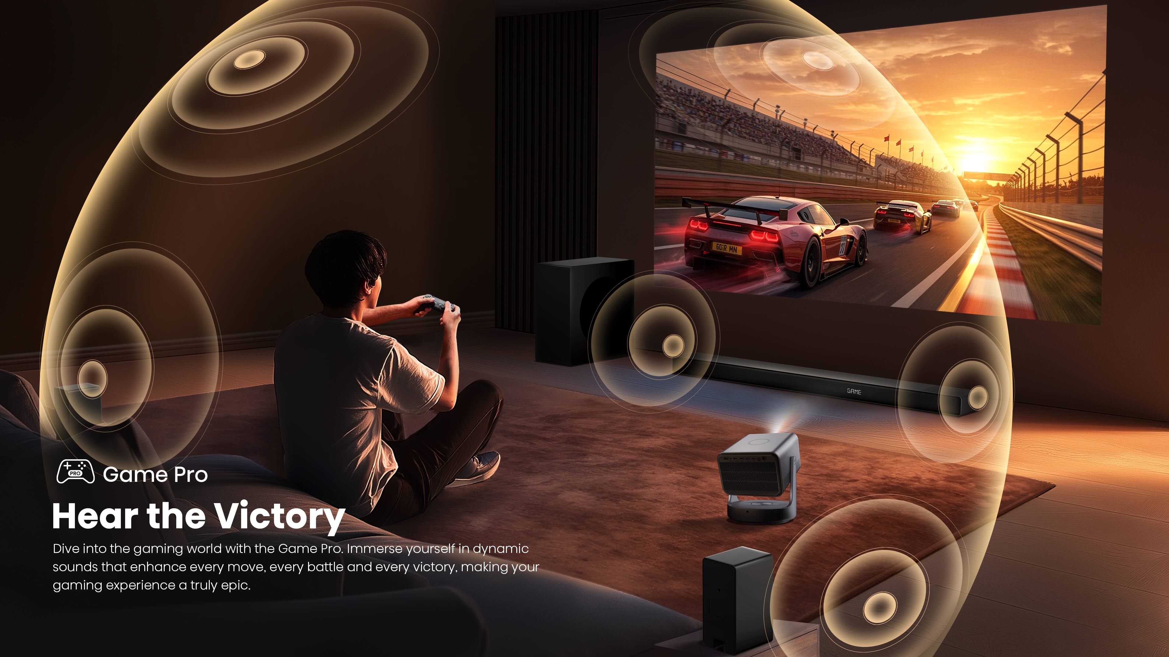 PN SATHE PEO Game Pro Hear the Victory Dive into the gaming world with the Game Pro. Immerse yourself in dynamic sounds that enhance every move, every battle, and every victory, making your gaming experience a truly epic one.