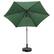 Back. Ainfox - Ainfox 9ft Patio Umbrella With Round umbrella base - Green.