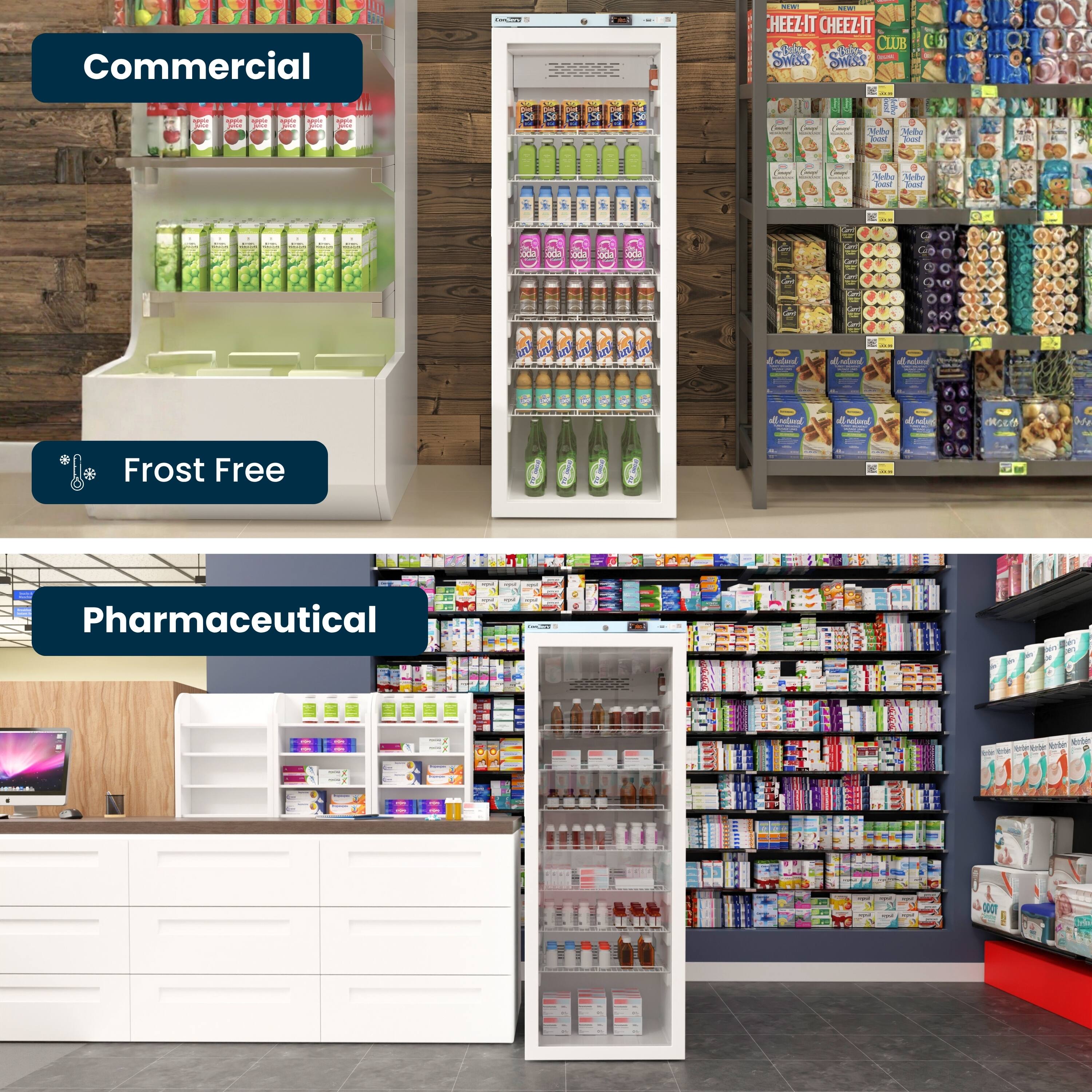 Commercial  
Frost Free  
Pharmaceutical