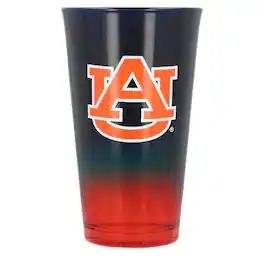 The Memory Company - Auburn Tigers 16oz. Ombre Pint Glass - Multicolor