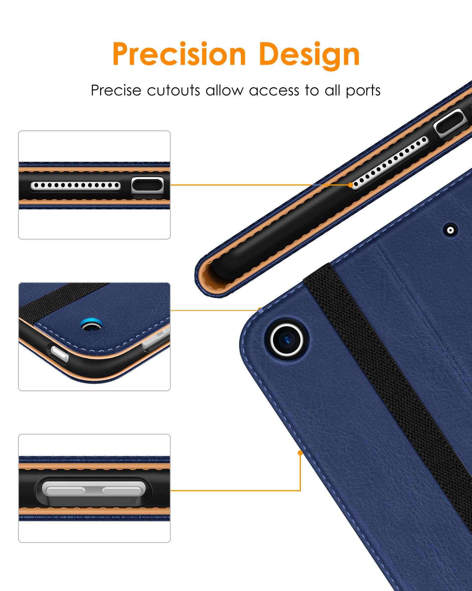 Precision Design  
Precise cutouts allow access to all ports