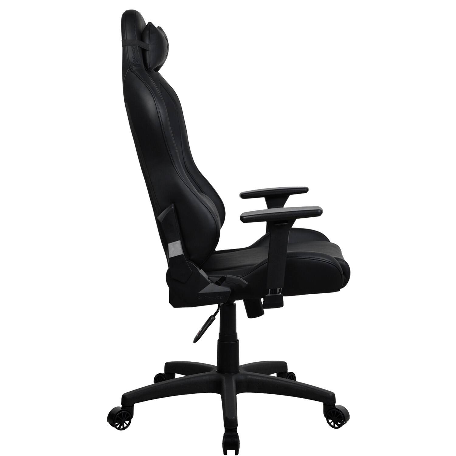 Alt View 15. Arozzi - Torretta Soft PU Gaming Chair - Pure Black.