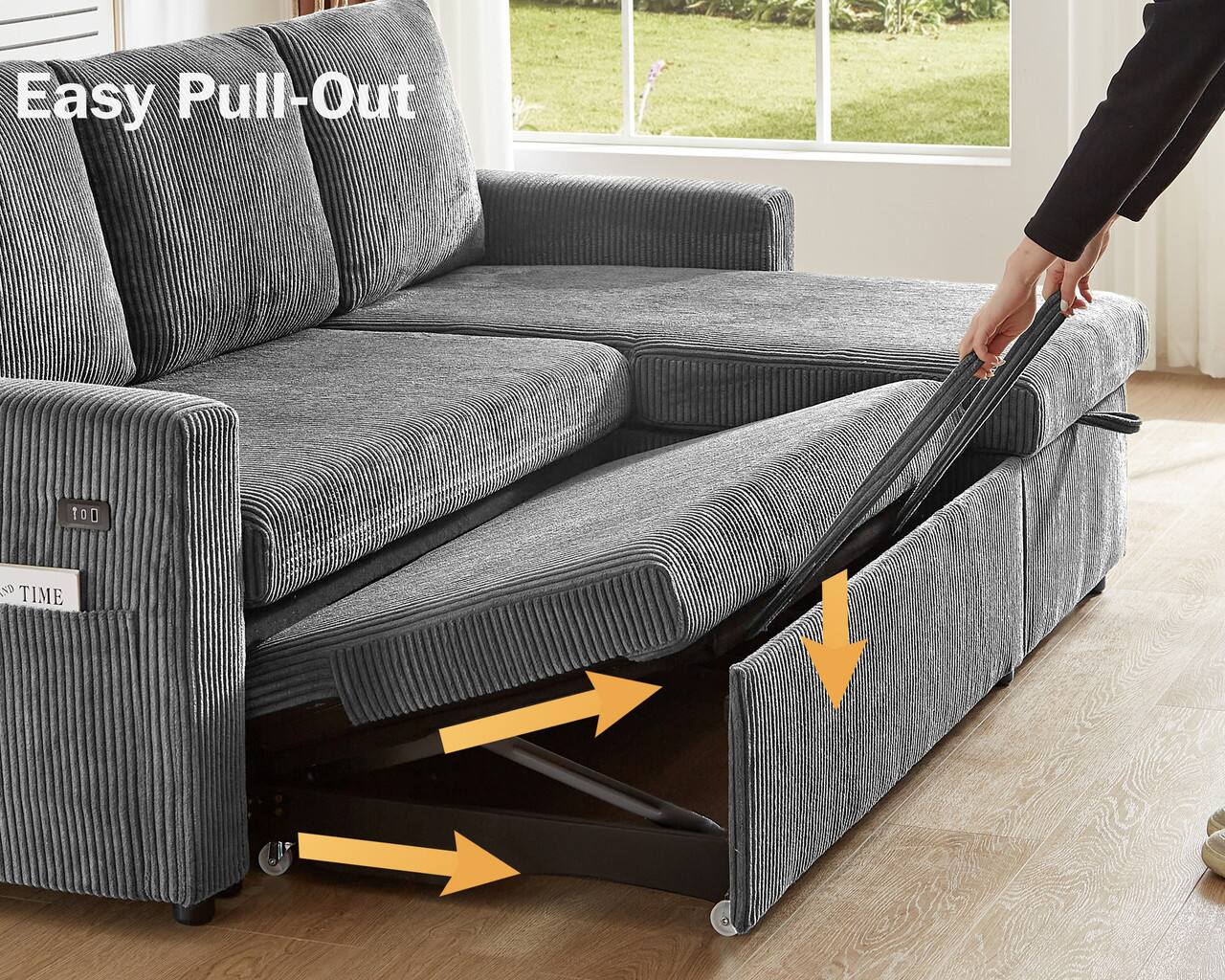 Easy Pull-Out  
100  
TIME