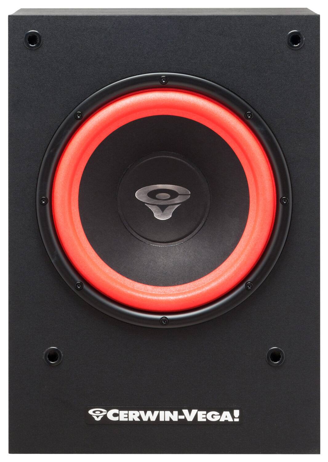 Alt View 13. Cerwin Vega - SL Series 10" 212W Powered Subwoofer - Black.