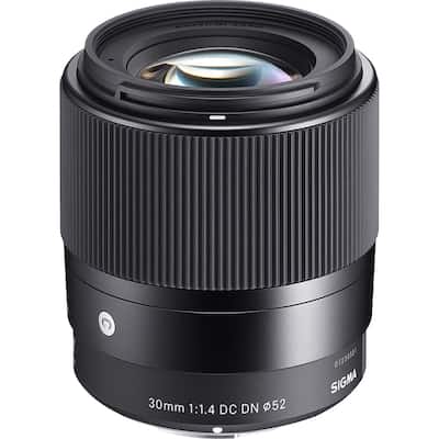 Sigma 30mm F1.4 Contemporary DC DN Lens for Fuji X Mount Black Sigma 30mm F1.4 Contemporary DC DN Lens for Fuji X Mount Black