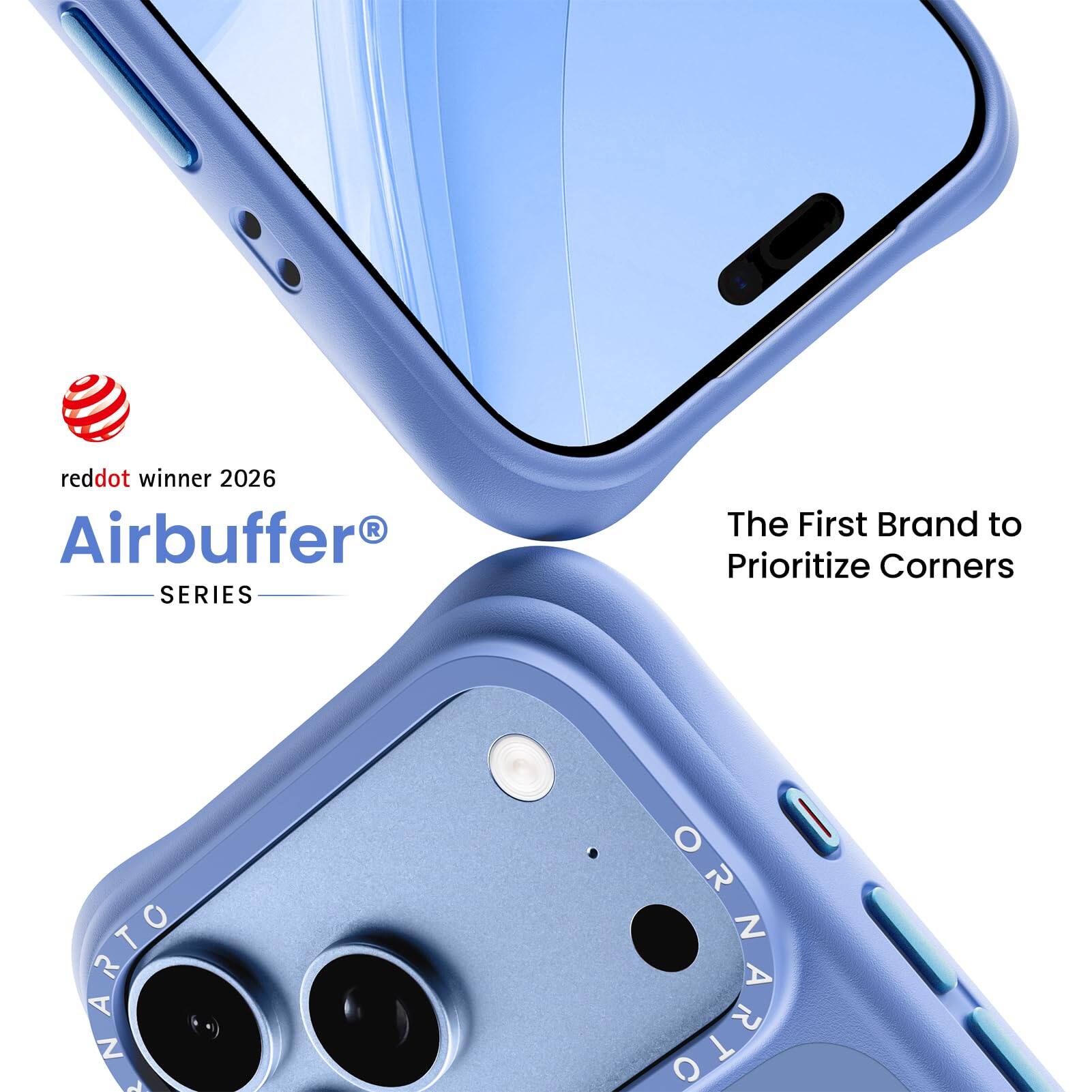 reddot winner 2026 Airbuffer® SERIES  
The First Brand to Prioritize Corners