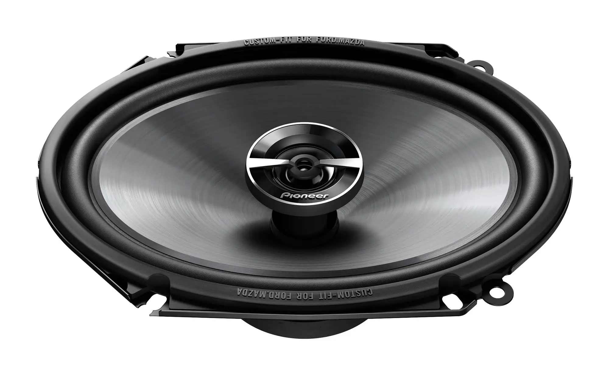 Pioneer - 6" x 8" 2-way Coaxial Speakers (Pair) - Black