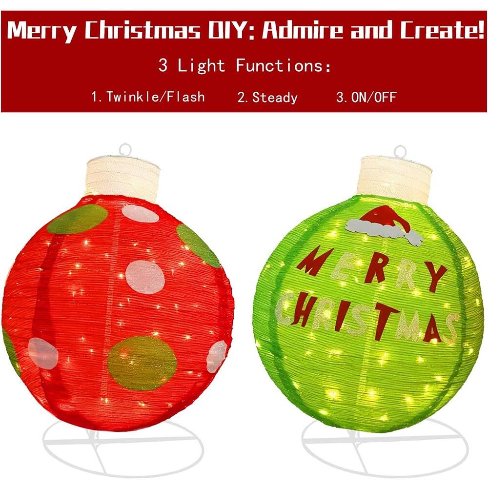 Merry Christmas DIY: Admire and Create!

3 Light Functions:
1. Twinkle/Flash
2. Steady
3. ON/OFF

MERRY CHRISTMAS