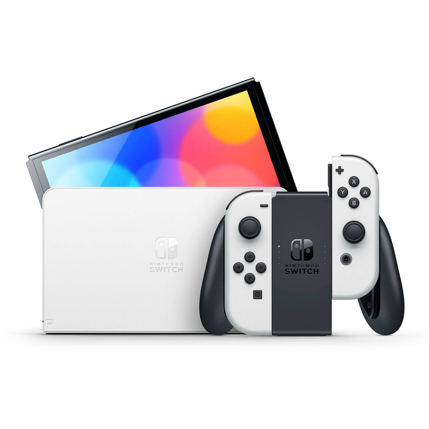 Switch OLED Console with MightySkins Console and Controller Skin
