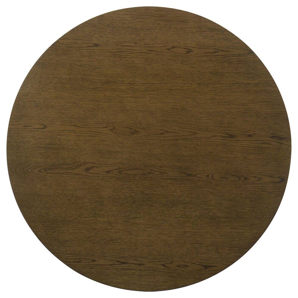 Alt View 4. Coaster Co. of America - Ottowa 3-piece Round Wood Coffee Table Set Brown - Brown.