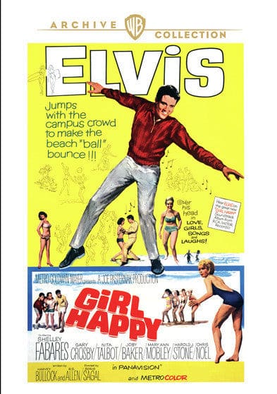 Front. Girl Happy - DVD.