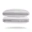 Left. Bedgear - Low Pillow (20 x 26) - White.