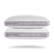 Left. Bedgear - Low Pillow (20 x 26) - White.