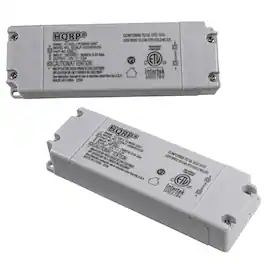 HQRP - 2-Pack 12V DC 2A 24W LED Driver Power Supply, 100-240V AC Input, Terminal Block, ETL Listed - White