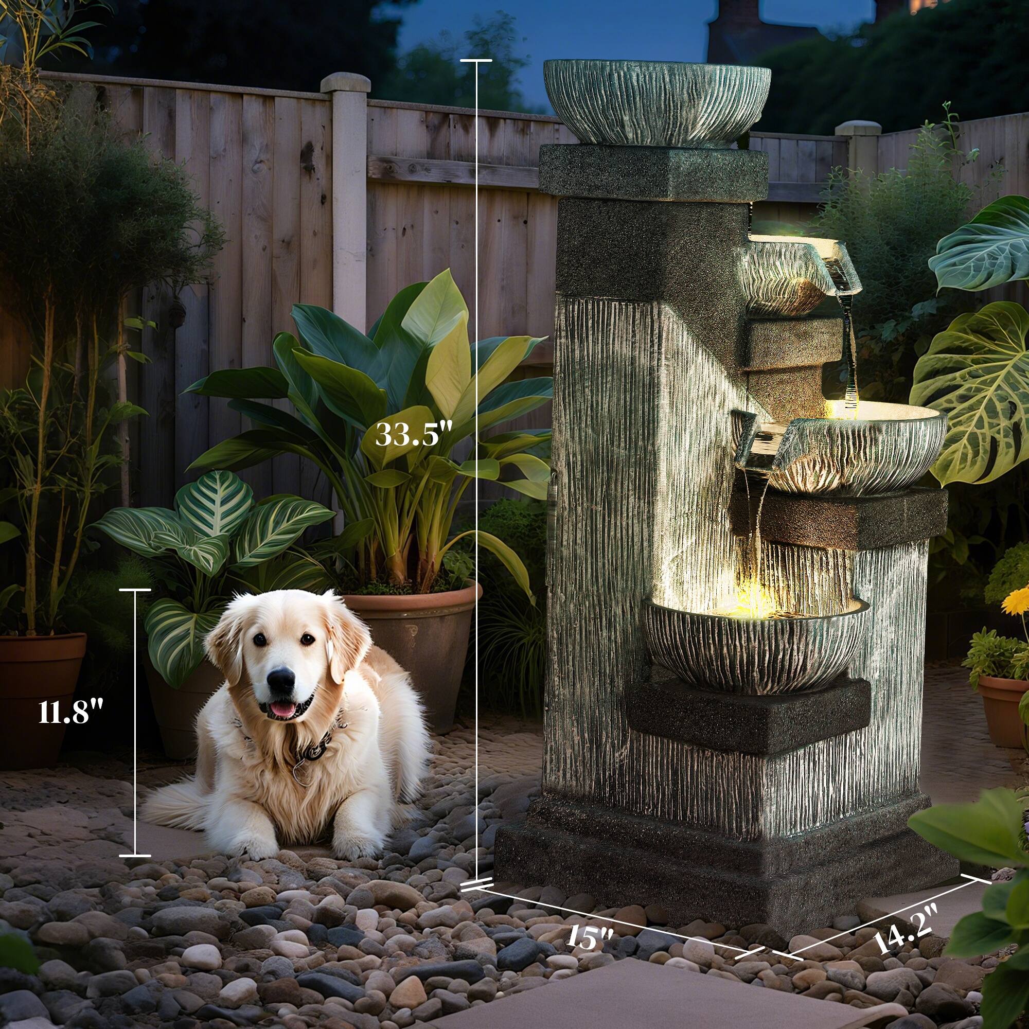 33.5" 11.8" 15" 14.2"