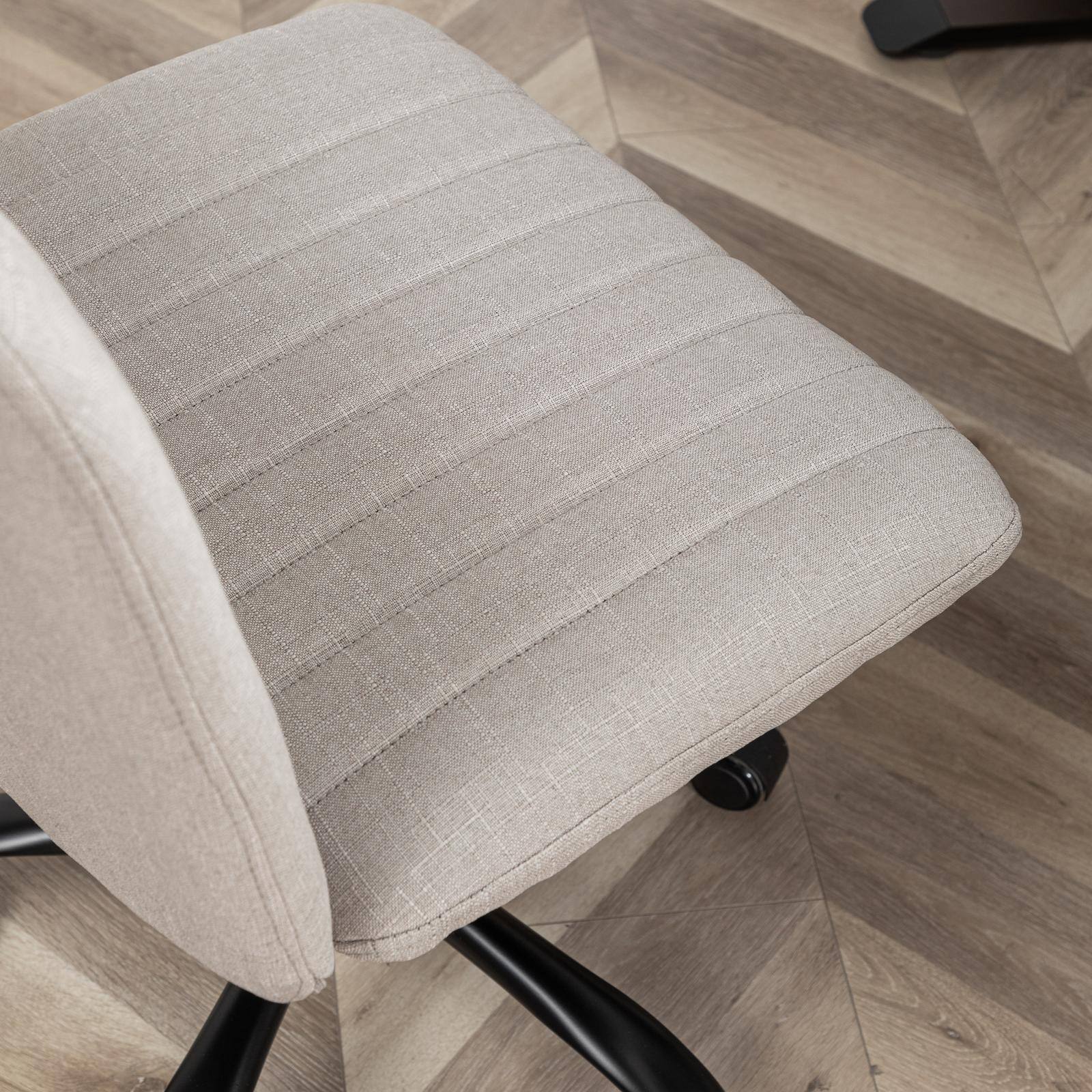 Alt View 5. Spaco - Spaco Executive Office Fabric Chair with 362 Swivel, Height Adjustable, for Long Hours Comfort - Gray.