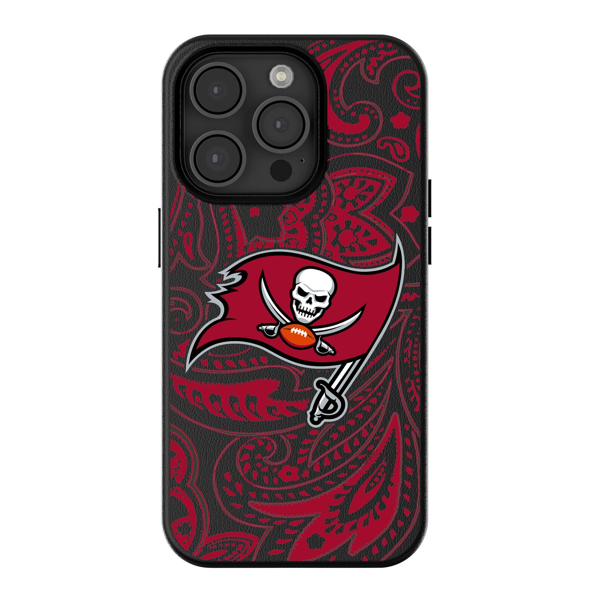 Keyscaper - NFL - Tampa Bay Buccaneers Paisley iPhone Magnetic Bump Case - 15 Pro Max - Black price history on PriceWatchPro