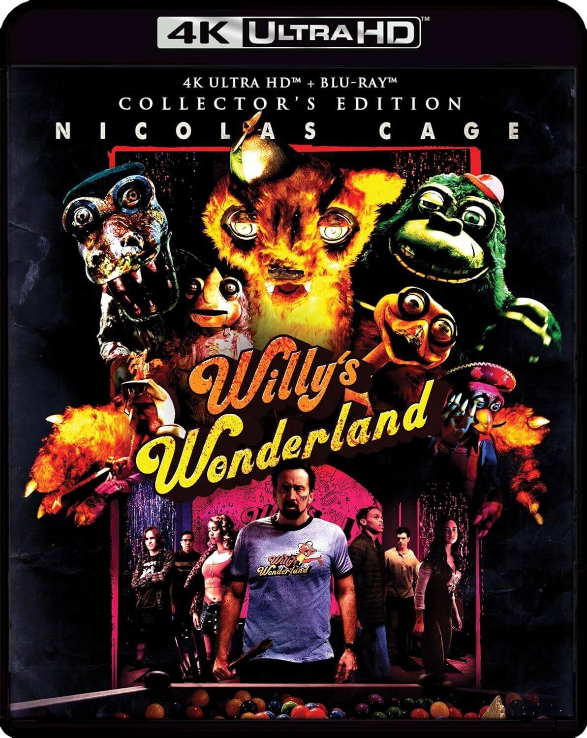 Willy's Wonderland (Collector's Edition)  - 4K Blu-Ray