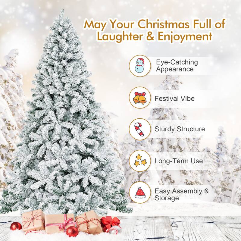 May Your Christmas Full of Laughter & Enjoyment

- Eye-Catching Appearance
- Festival Vibe
- Sturdy Structure
- Long-Term Use
- Easy Assembly & Storage