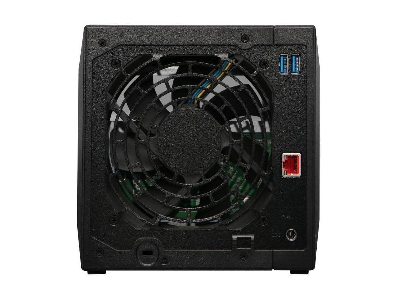 Alt View 4. Asustor - Asustor AS3304T v2 Drivestor 4 Pro Gen2  4 Bay NAS, Quad-Core 1.7GHz CPU, 2.5GbE Port, 2GB DDR4 (Diskless).