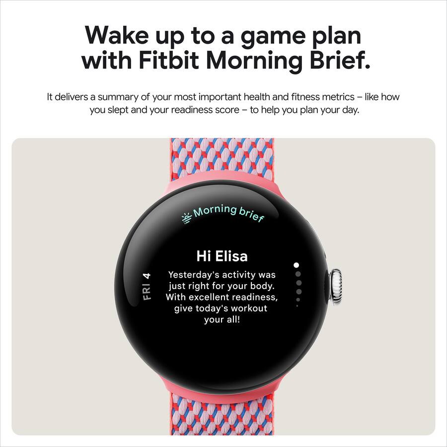 Google Pixel Watch 3 (45mm) Smartwatch with Porcelain Band Google Pixel Watch 3 (45mm) Smartwatch with Porcelain Band