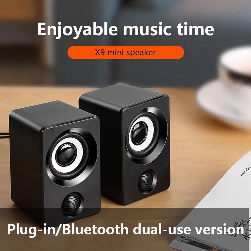 Enjoyable music time  
X9 mini speaker  
Plug-in/Bluetooth dual-use version