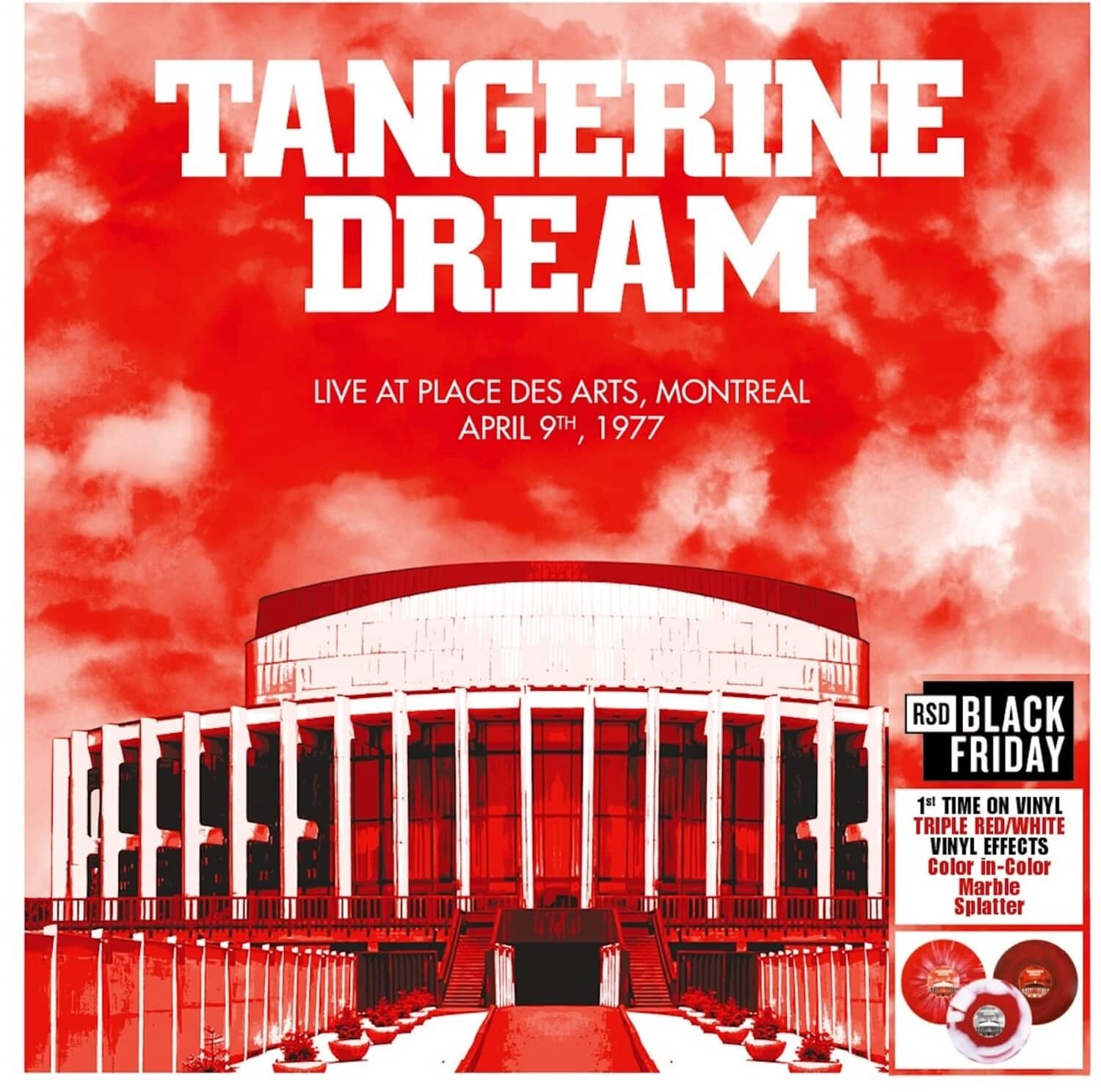 Tangerine Dream - Live at Place des Arts Montreal - April 10 1977   - VINYL LP price history on PriceWatchPro