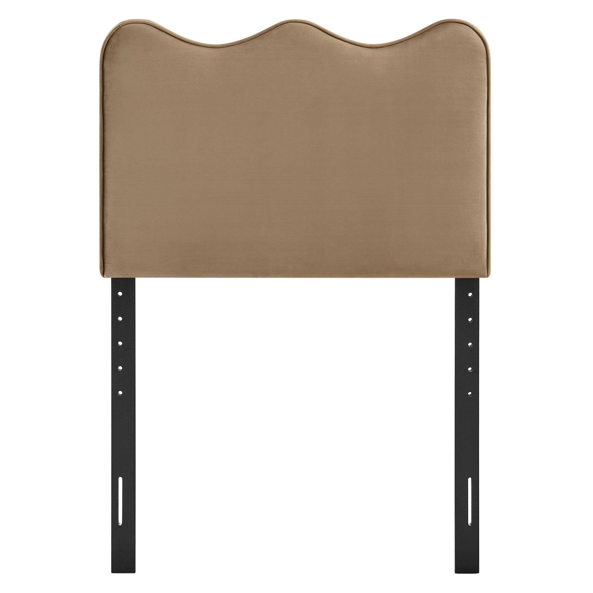 Alt View 2. Modway - Athena Upholstered Headboard by Modway - Taupe.