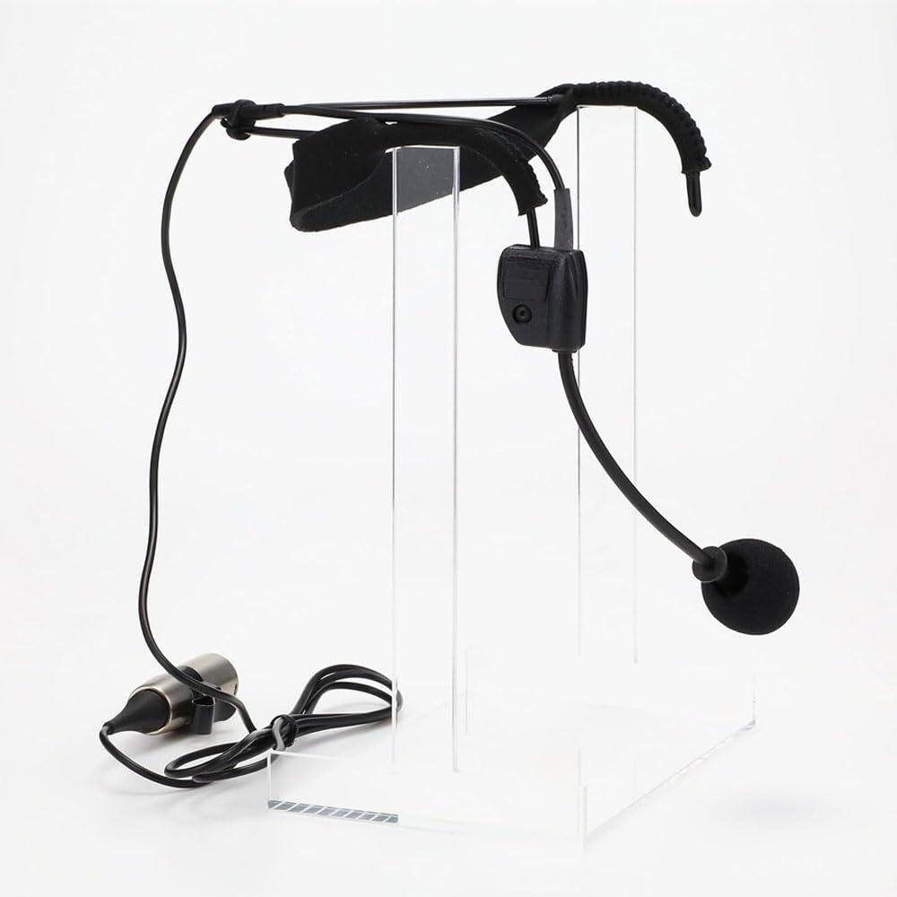 Back. Earthley Blooms - Wh20 Dynamic Headset Microphone Lightweight Secure Fit For Active Mic Users Instructors musicians 3 Male Xlr - TA4F (4-pin mini connector).