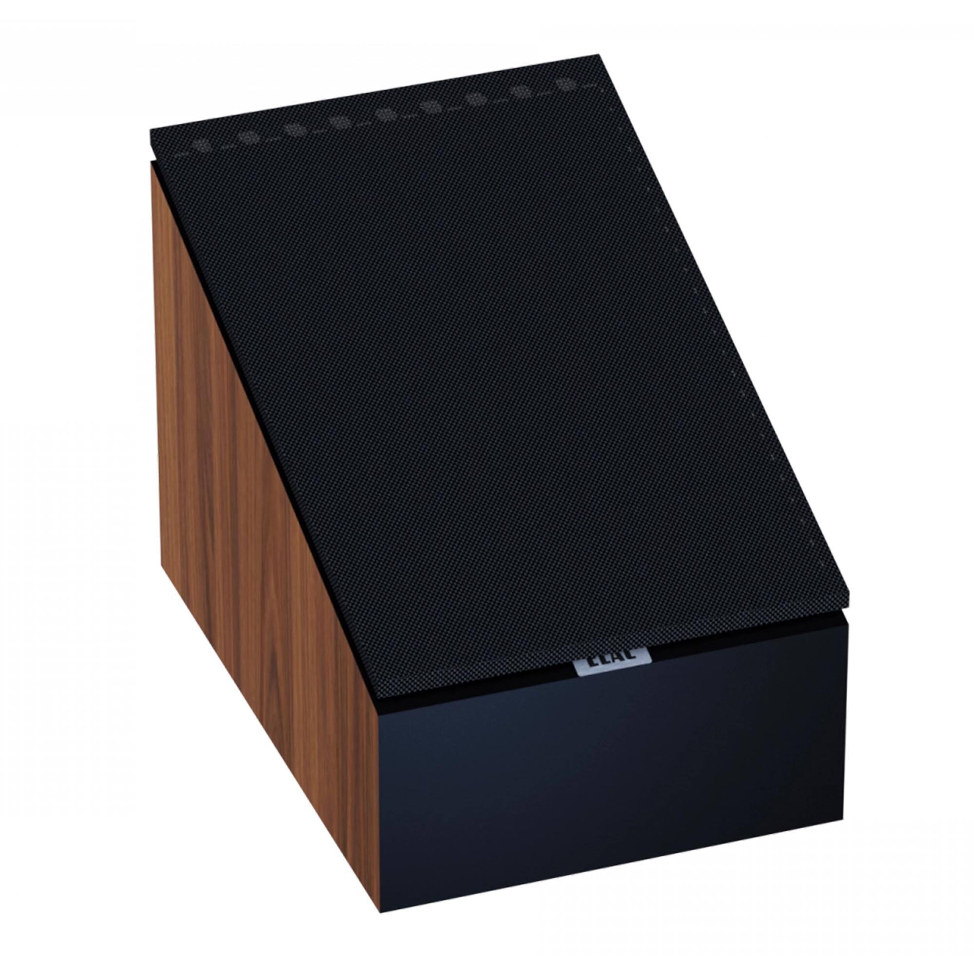 Alt View 1. ELAC - ELAC Debut 3.0 - 4" Atmos Enabled Speakers (Walnut) DA43-WN - (Pair) - Walnut.