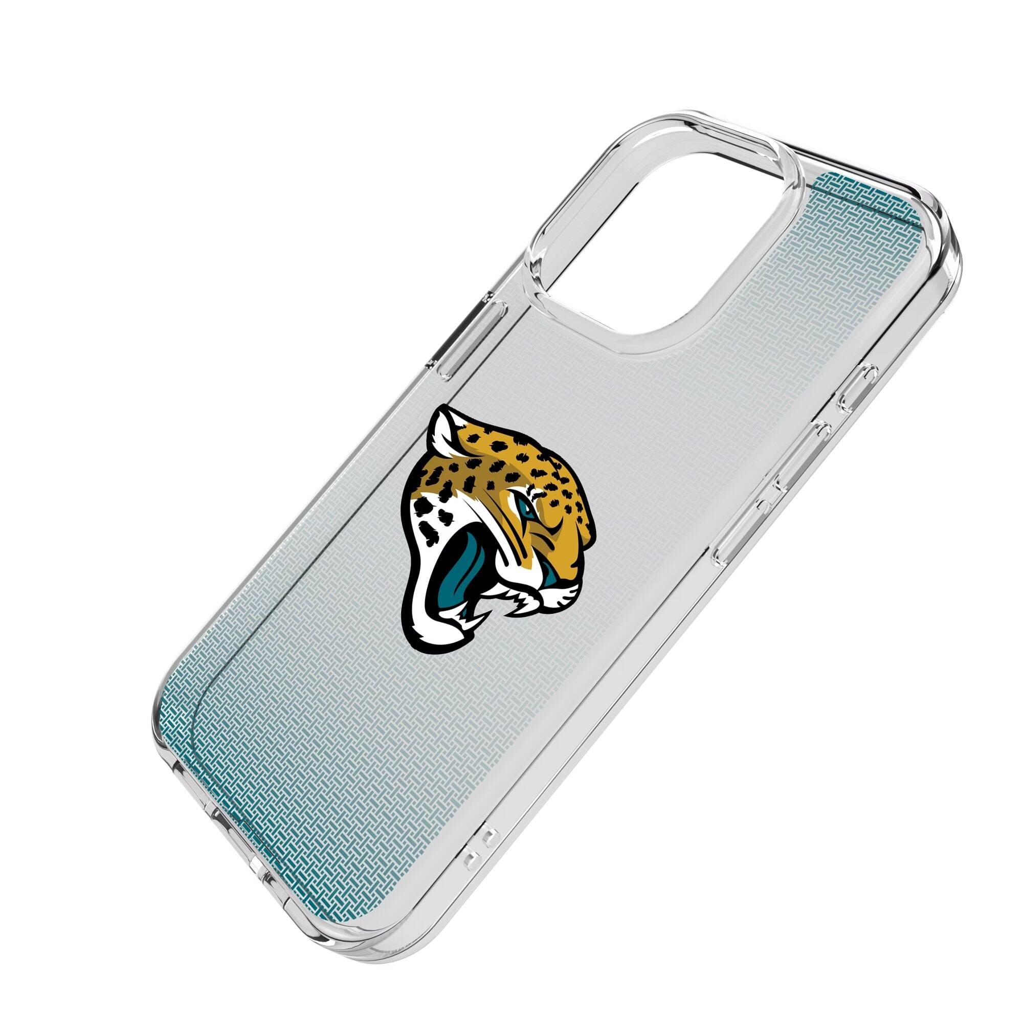 Alt View 1. Keyscaper - Linen Logo iPhone Clear Case - 14 Pro Max - Multicolor.