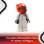 Includes a MoneyGram Haas F1 driver minifigure.