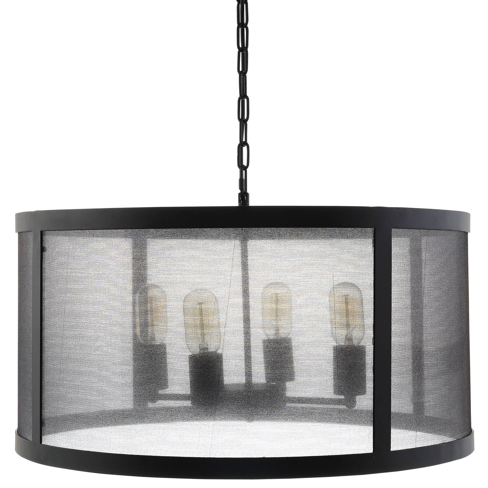 Left. Modway - Frost Chandelier by Modway - Black.