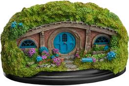 Weta Workshop - Polystone - 36 Bagshot Row Hobbit Hole (Blue Door) - COLLECTIBLES - Multicolor