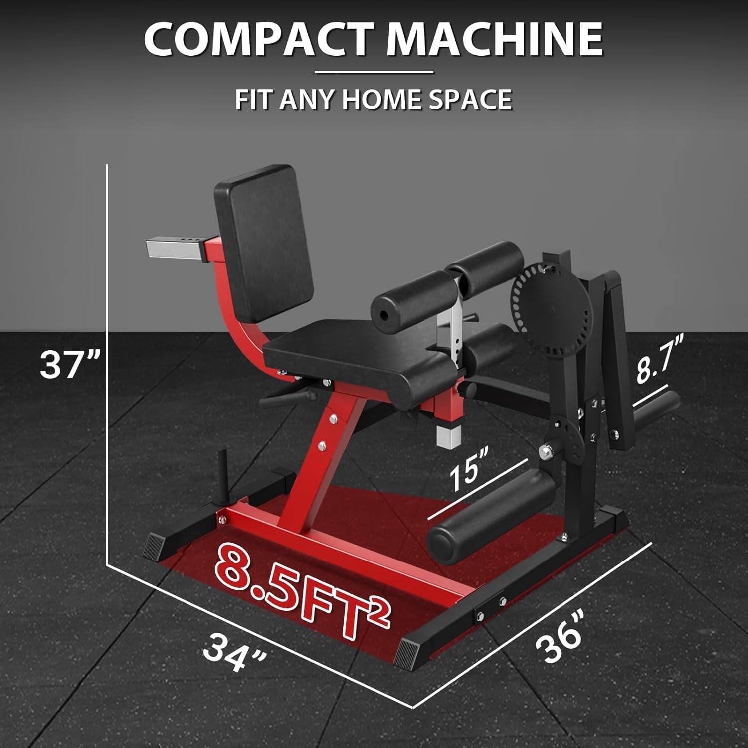 COMPACT MACHINE  
FIT ANY HOME SPACE  

37"  
8.7"  
15"  
8.5FT²  
36"  
34"