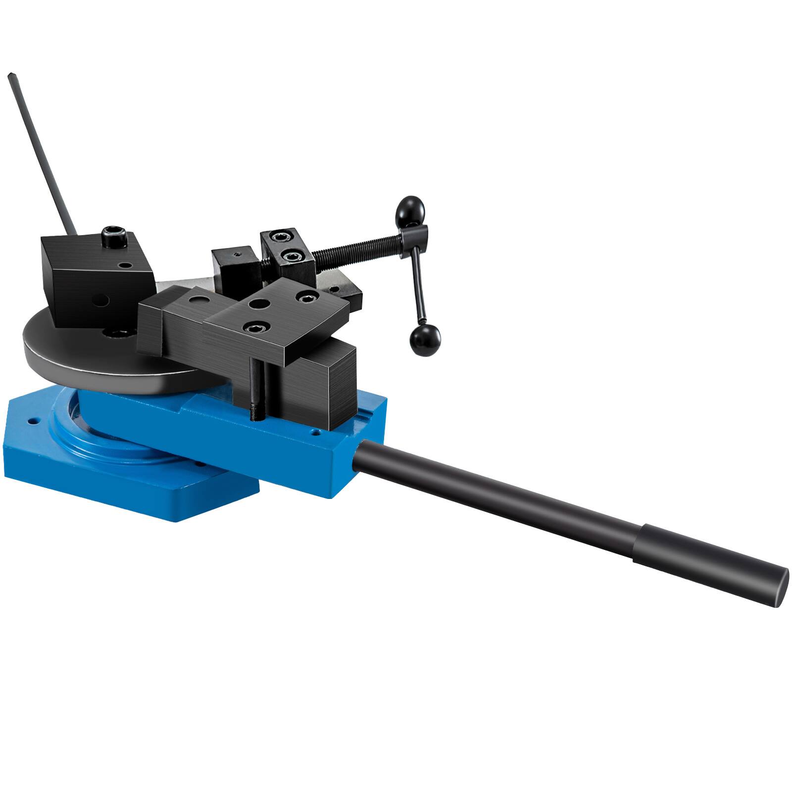 Alt View 5. VEVOR - SBG-40 Metal Scroll Bender High-Hardened Steel Scroll Bender Combination of Scroll Radius - Black + Blue.